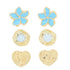 toscana-italiana-set-of-3-acqua-bagnata-choice-of-gem-enamel-stud-earrings