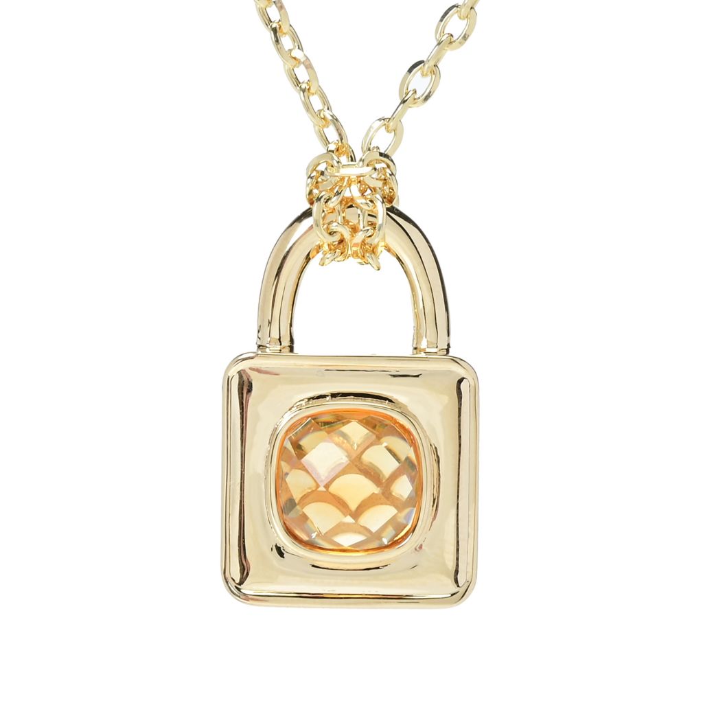 toscana-italiana-18k-gold-plated-choice-of-gem-padlock-pendant-w-chain