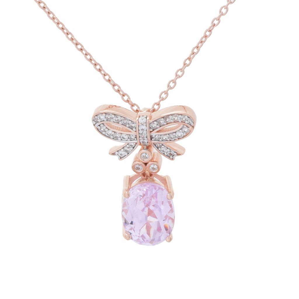 gem-treasures-18k-rose-vermeil-3-70ctw-kunzite-zircon-bow-pendant-w-chain