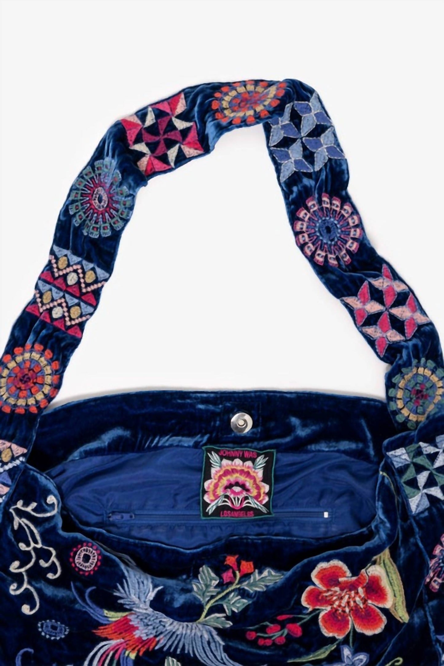 Johnny Was - VELVET WIDE STRAP TOTE BAG -NIKKOLA
