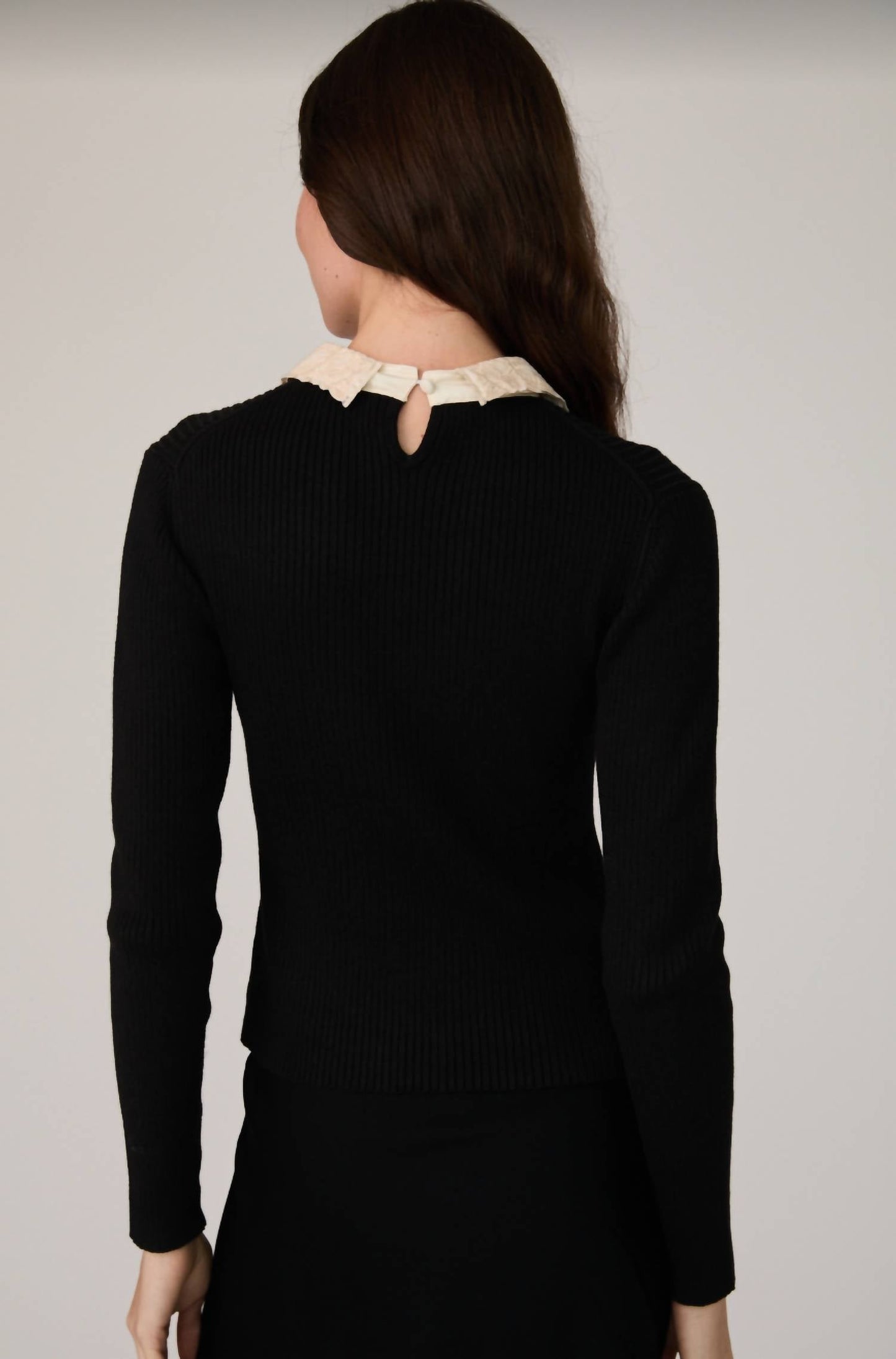 French Connection - Mozzarella Embellished Knit Top