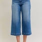 Judy Blue - Mid Rise Wide Crop Vintage Jeans