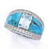 elemental-gems-platinum-plated-choice-of-10x8mm-turquoise-inlay-gem-ring