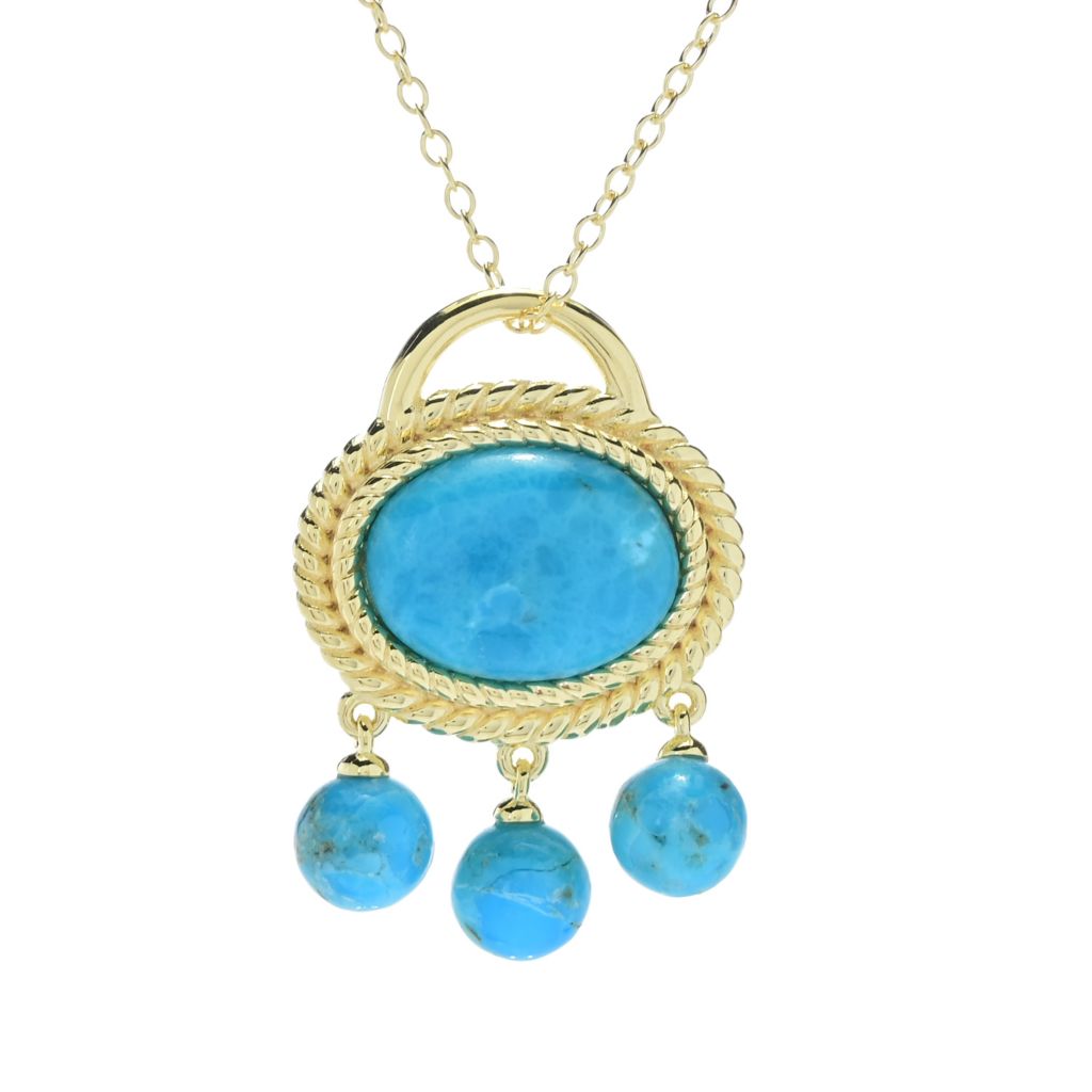 elemental-gems-18k-gold-plated-mohave-turquoise-rope-detailed-pendant-w-chain