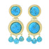 elemental-gems-18k-gold-plated-mohave-turquoise-rope-detailed-drop-earrings