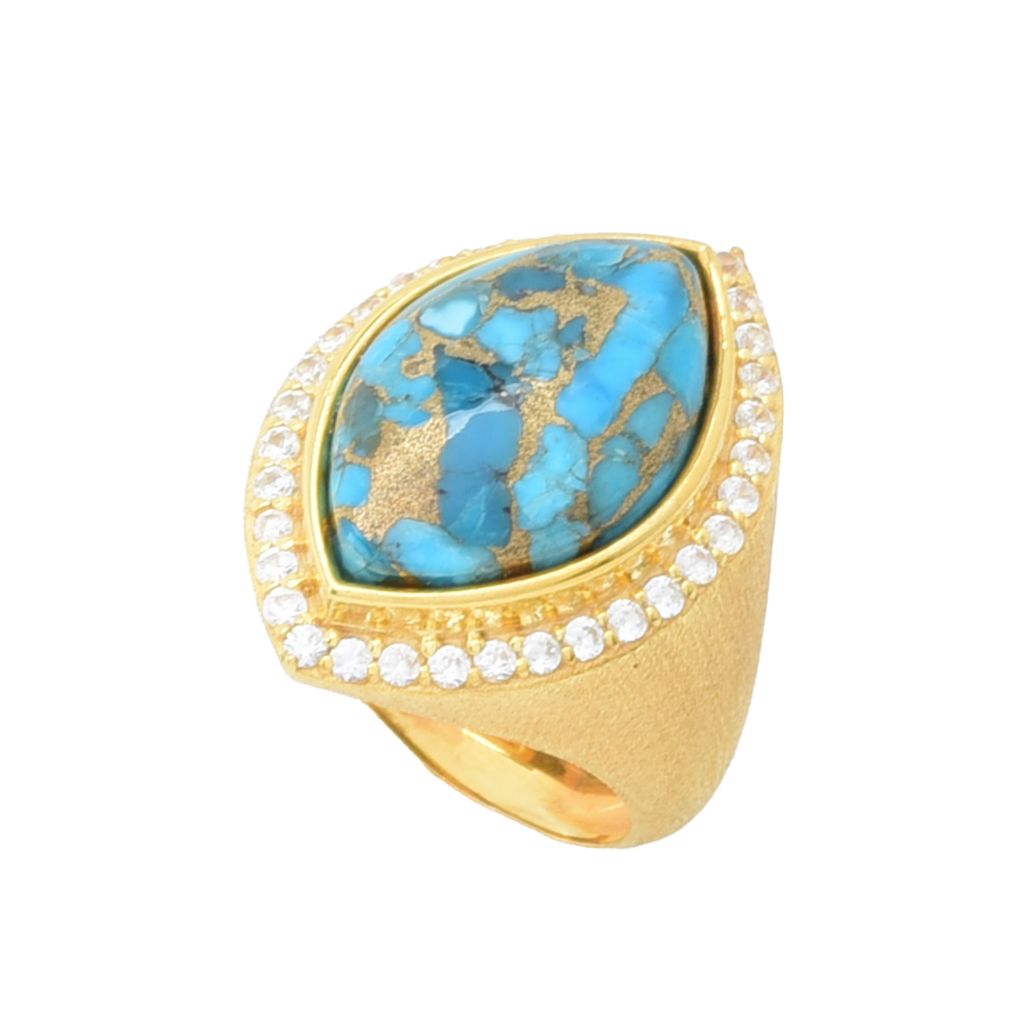elemental-gems-18k-gold-plated-18x11mm-blue-copper-turquoise-zircon-halo-ring