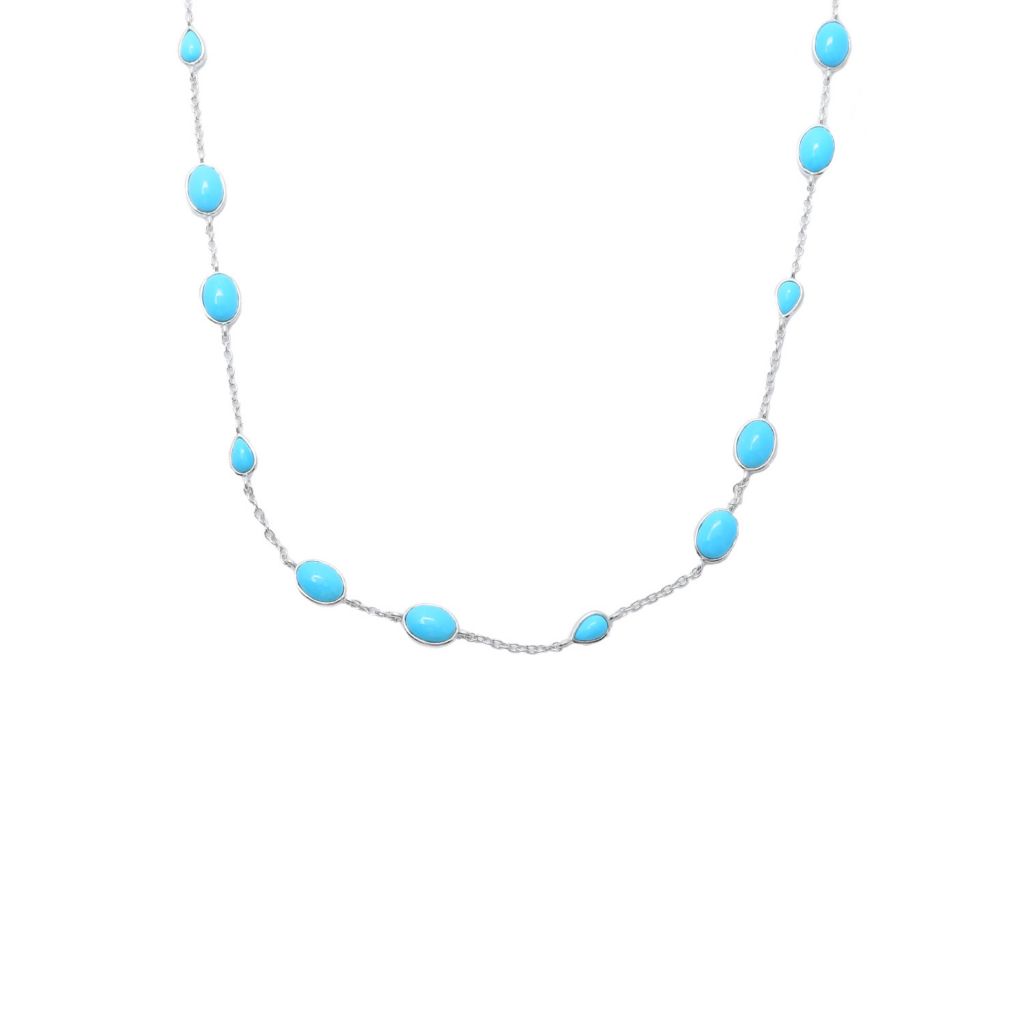elemental-gems-platinum-plated-sleeping-beauty-turquoise-station-necklace