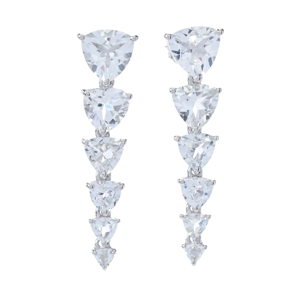 gem-treasures-11-36ctw-trillion-cut-graduated-white-topaz-earrings