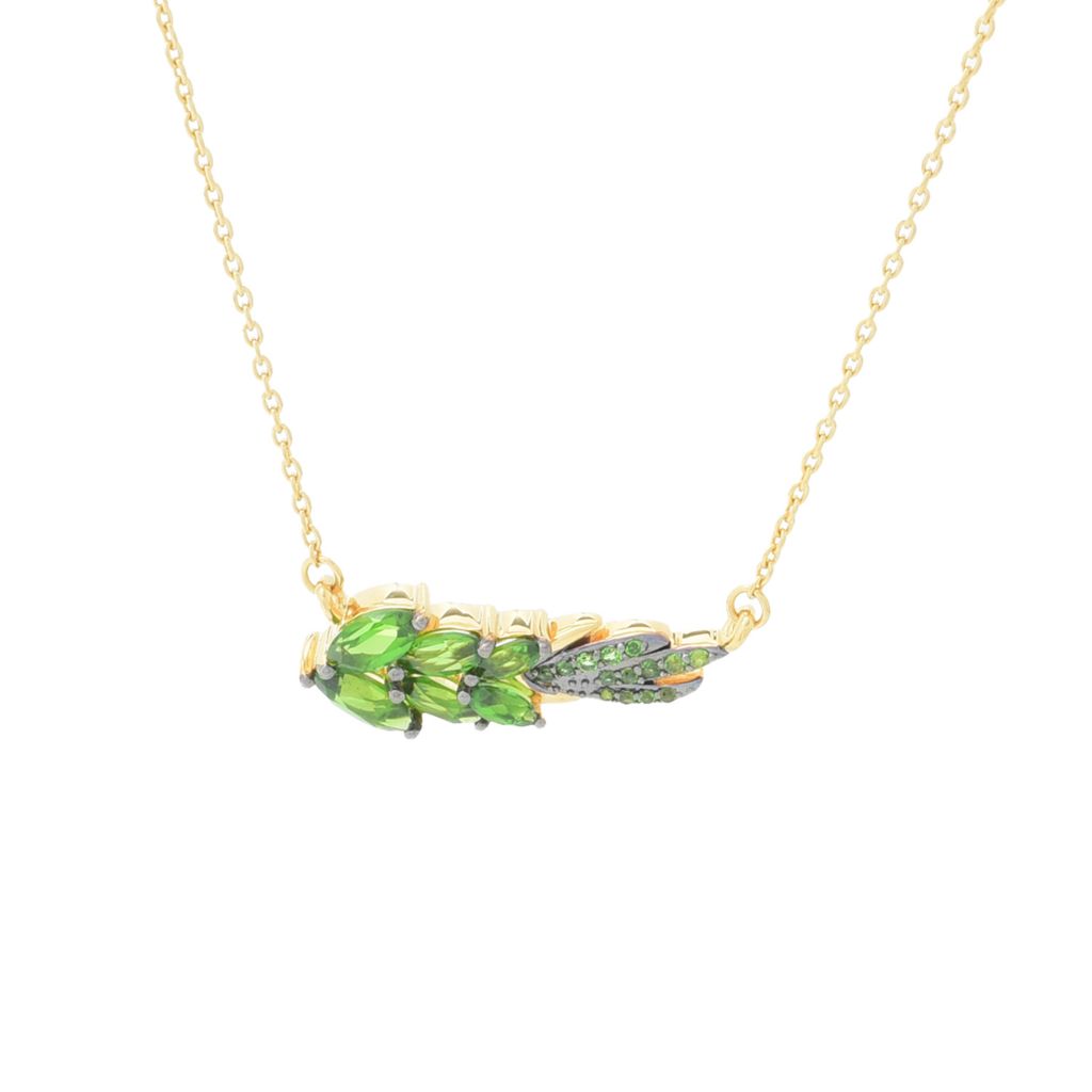gem-treasures-1-76ctw-chrome-diopside-floral-cluster-necklace