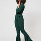 Leota Women's Gabby Geo Print Jumpsuit Green