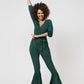 Leota Women's Gabby Geo Print Jumpsuit Green