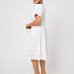 Leota Women's Genesis Eyelet Jersey Dress White