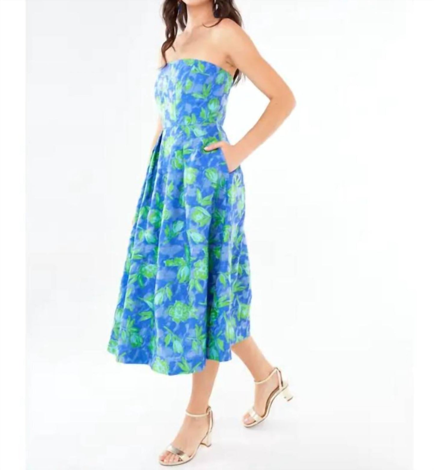 Abbey Glass - Catherine Midi Dress