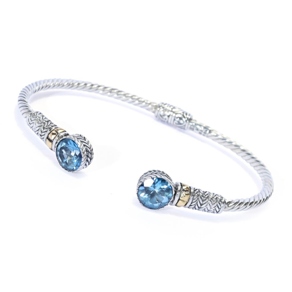 artisan-silver-by-samuel-b-choice-of-4-00ctw-topaz-bangle-bracelet