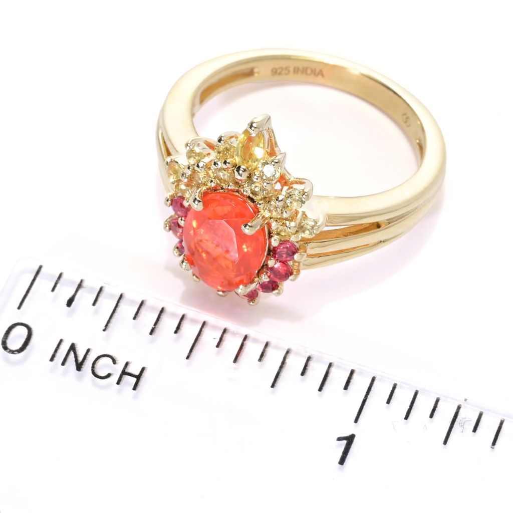gem-treasures-18k-vermeil-8x6mm-fire-opal-multi-sapphire-halo-ring