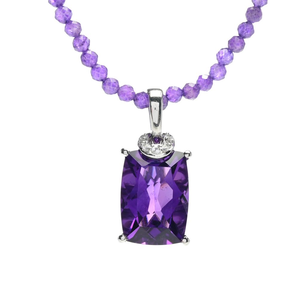 gem-treasures-14x10mm-african-amethyst-zircon-beaded-necklace