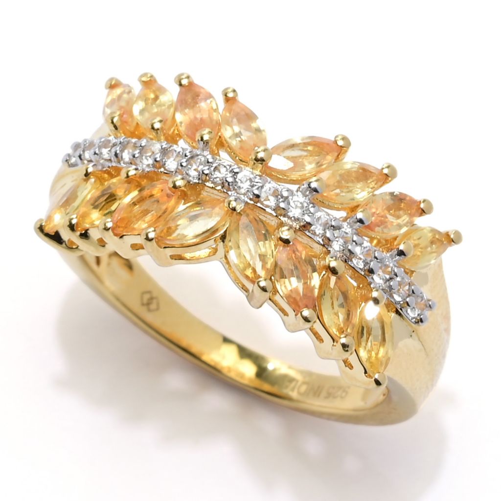 gem-treasures-18k-vermeil-choice-of-1-90ctw-exotic-sapphire-zircon-ring