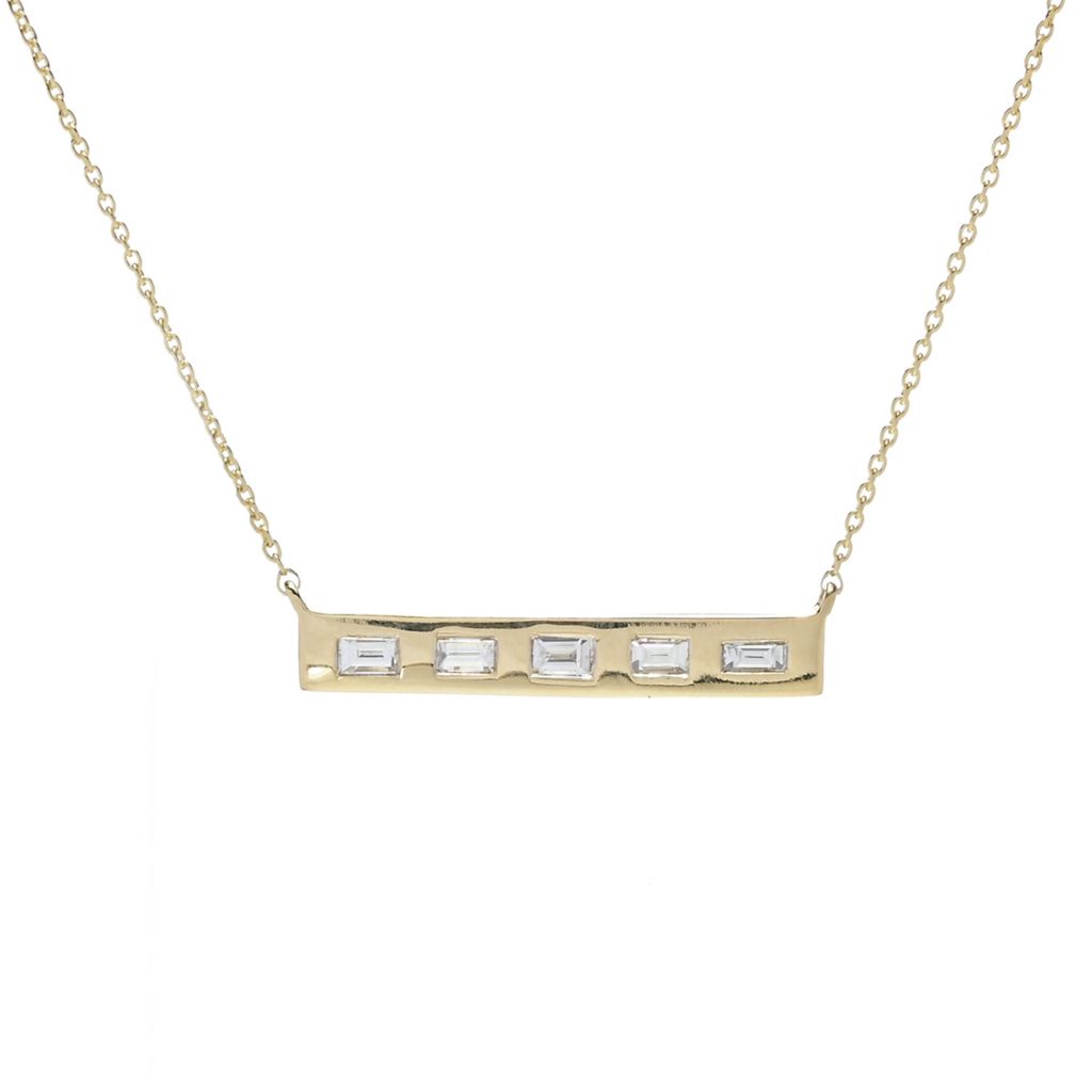 kallati-14k-gold-polished-0-27ctw-baguette-diamond-bar-necklace