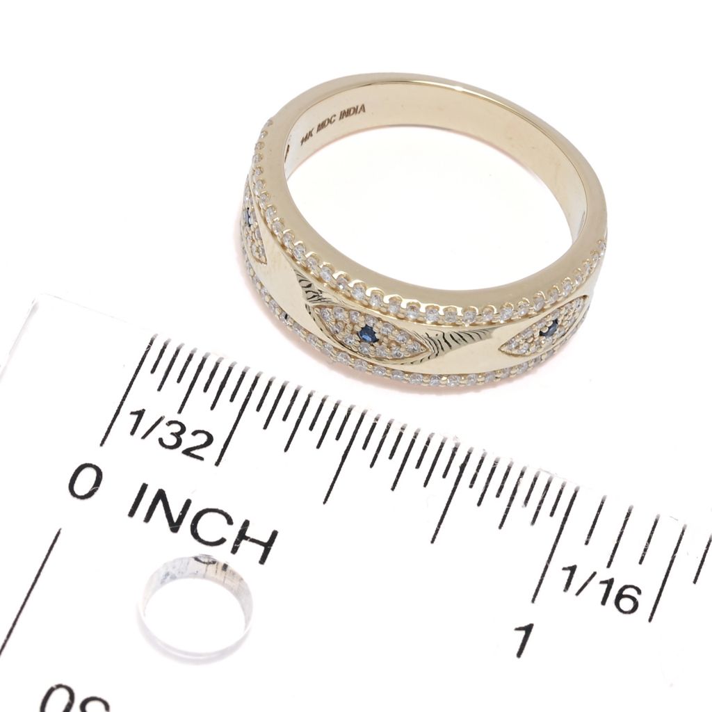 beverly-hills-elegance-14k-gold-0-40ctw-sapphire-diamond-evil-eye-ring