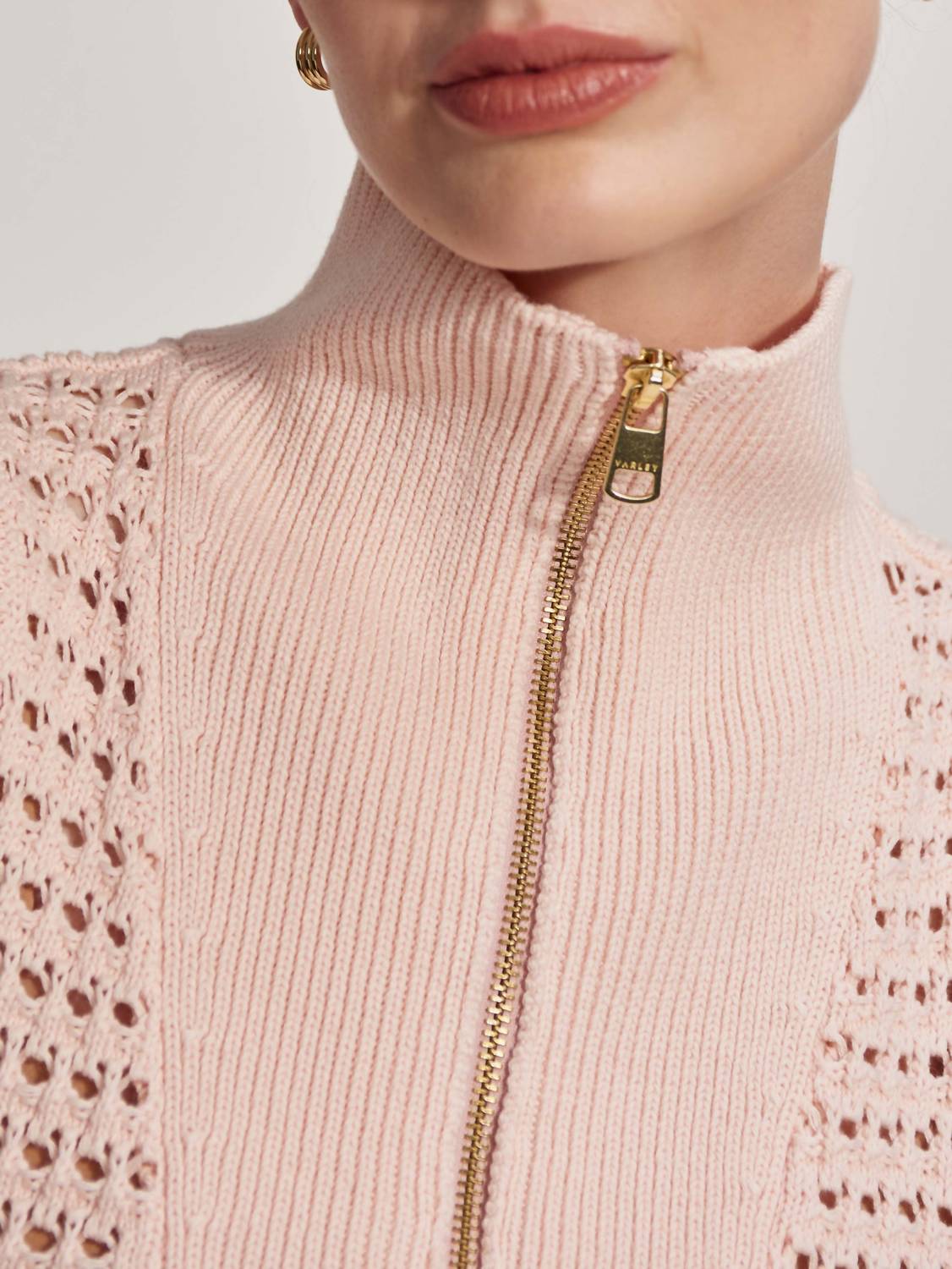 Varley - Bains Half Zip Tank Top
