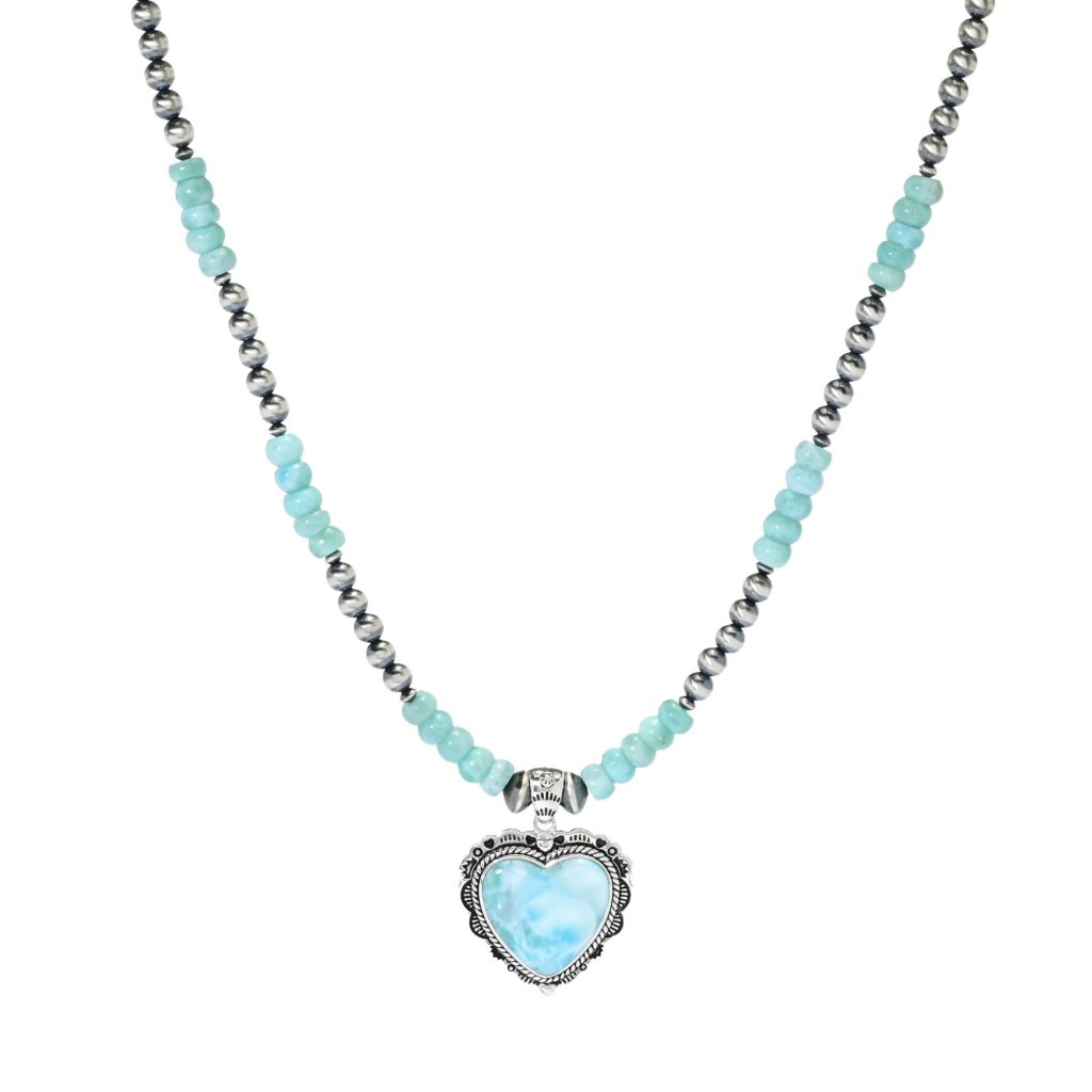 southwest-elements-20x20mm-heart-shape-larimar-navajo-pearl-beaded-necklace