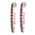 platinum-plated-polished-choice-of-gemstone-1-hoop-earrings
