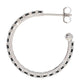 platinum-plated-polished-choice-of-gemstone-1-hoop-earrings