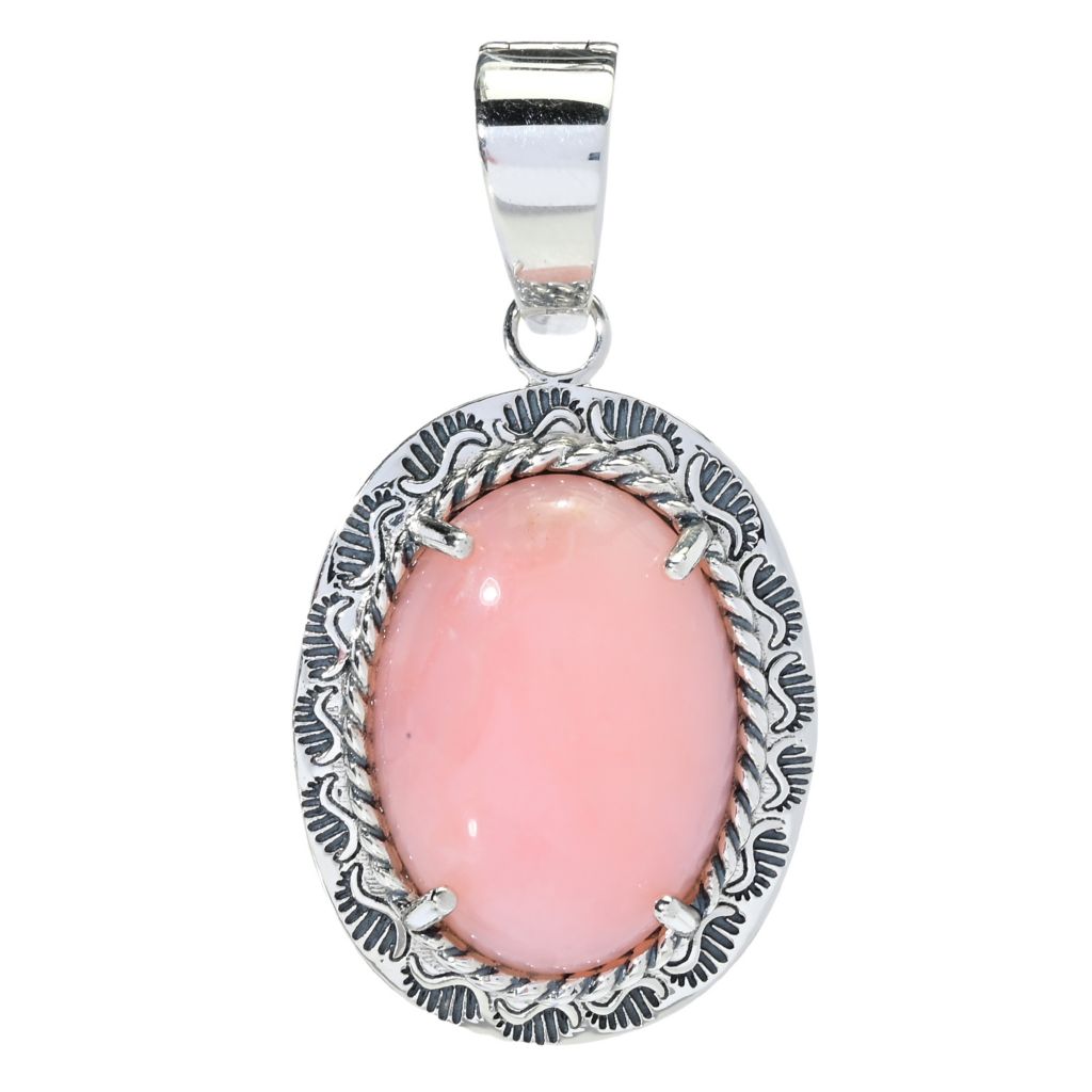 southwest-elements-30x25mm-peruvian-pink-opal-enhancer-pendant
