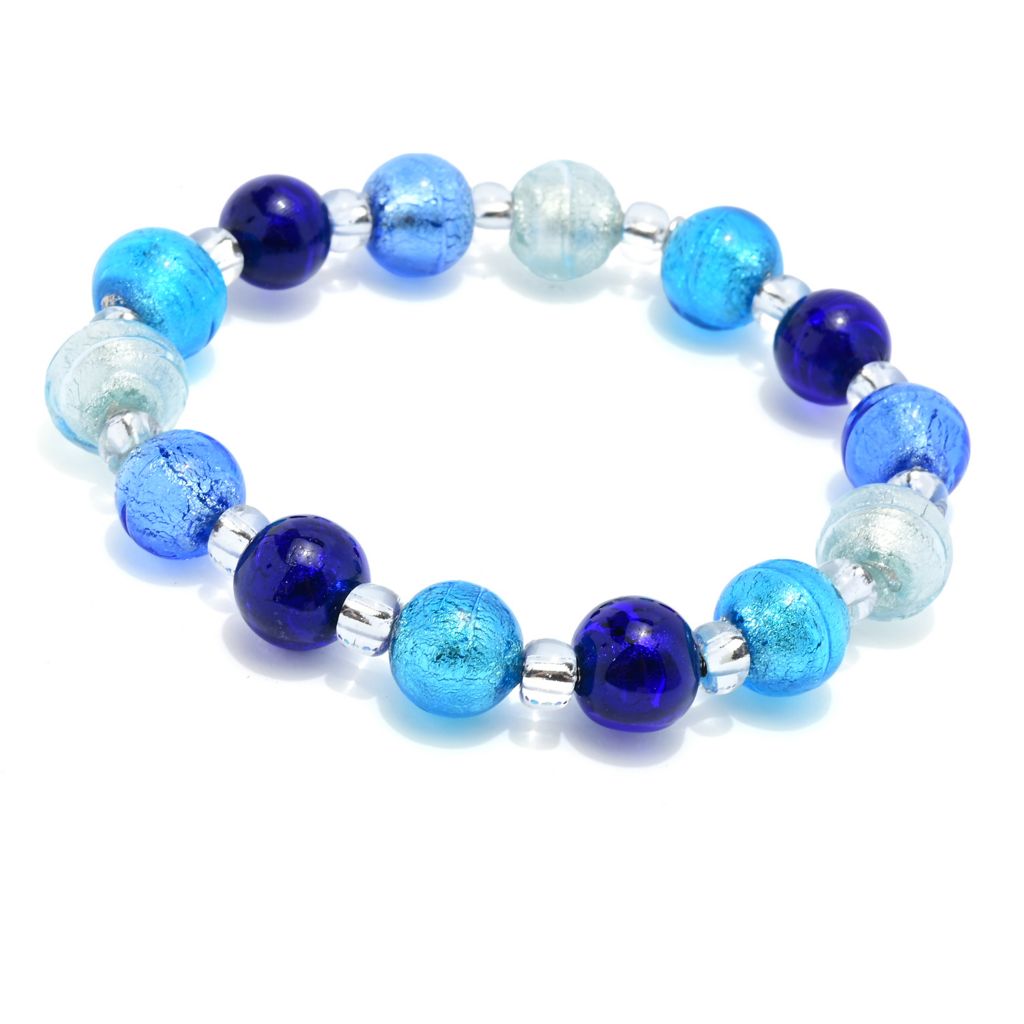 il-murano-di-francesca-choice-of-color-murano-glass-bead-stretch-bracelet
