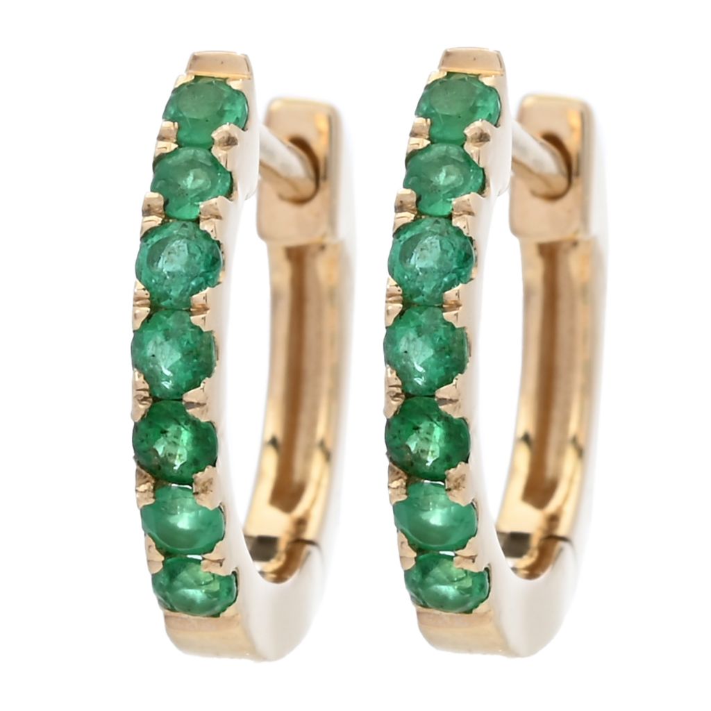 sabrina-designs-14k-gold-choice-of-ruby-or-emerald-huggie-hoop-earrings