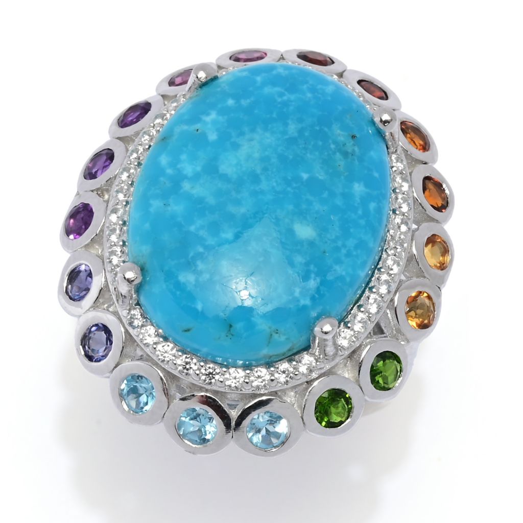 gem-treasures-20x15mm-kingman-turquoise-multi-gemstone-halo-ring
