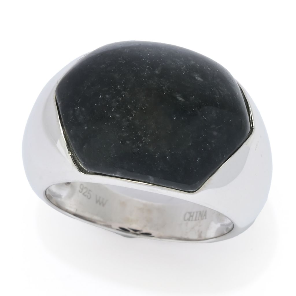 far-east-jewelry-sterling-silver-17x13mm-hexagon-charcoal-jade-ring