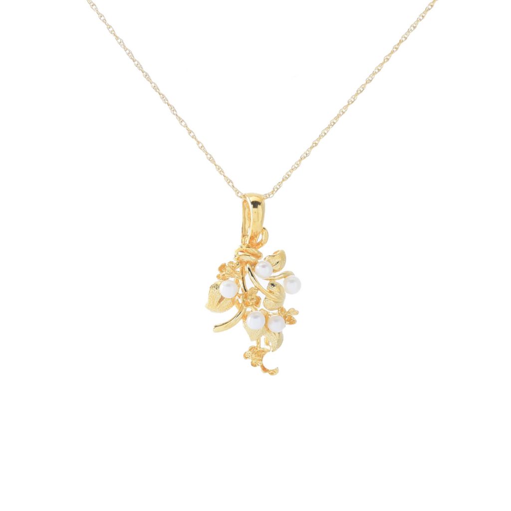far-east-jewelry-14k-vermeil-cultured-pearl-leaf-enhancer-pendant-w-chain