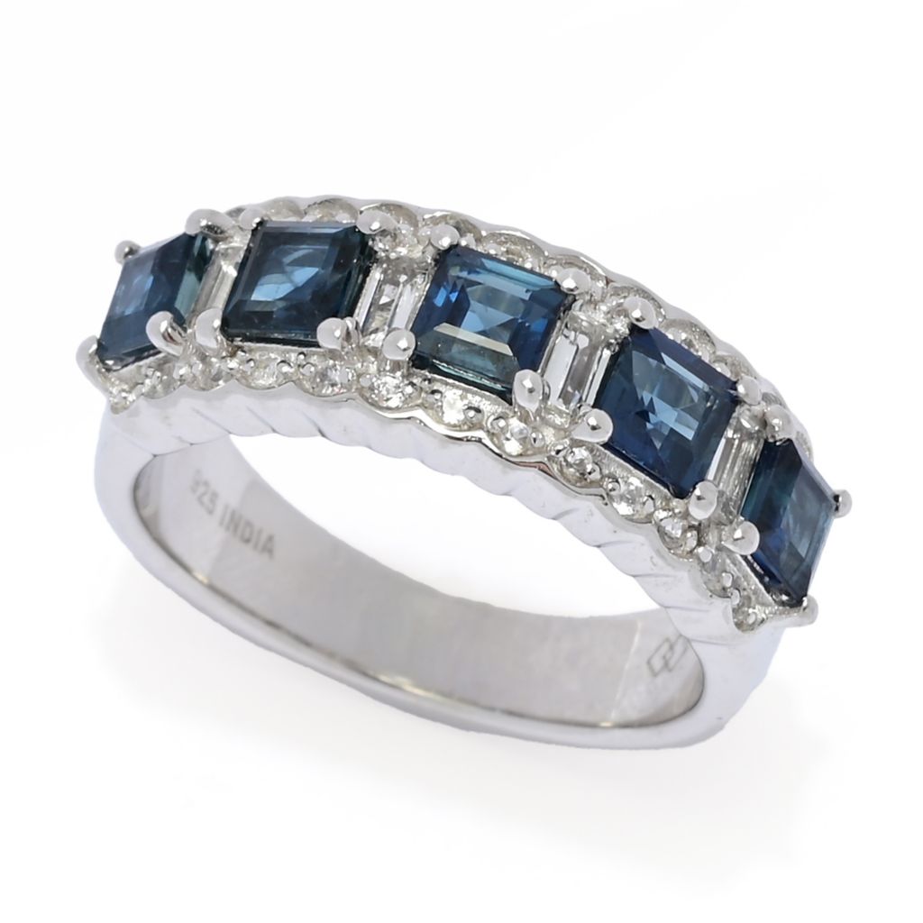gem-treasures-2-16ctw-australian-blue-sapphire-white-topaz-band-ring