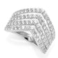 platinum-plated-hollywood-2-44ctw-white-zircon-multi-row-chevron-ring