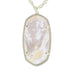 kendra-scott-silver-tone-rae-ivory-mother-of-pearl-pendant-w-chain