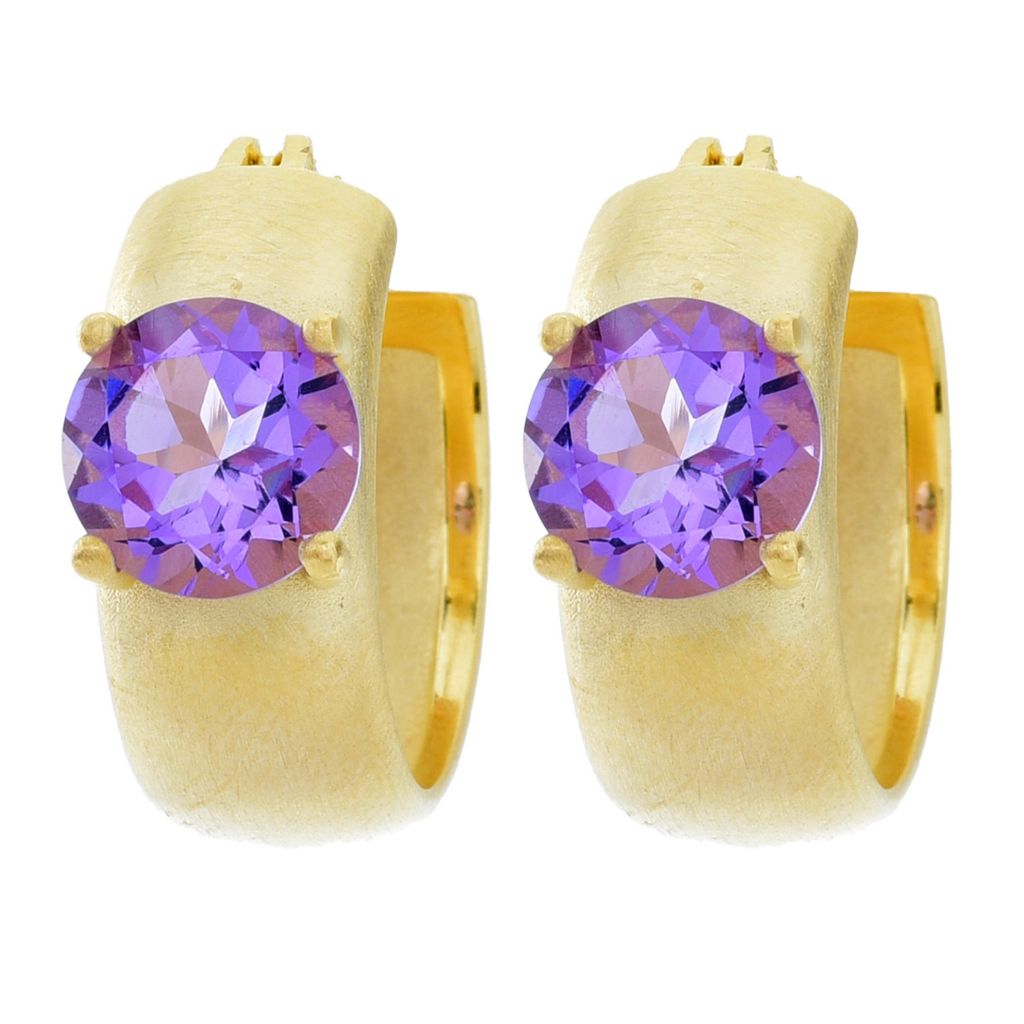 toscana-italiana-18k-gold-plated-choice-of-gem-setosa-huggie-hoop-earrings