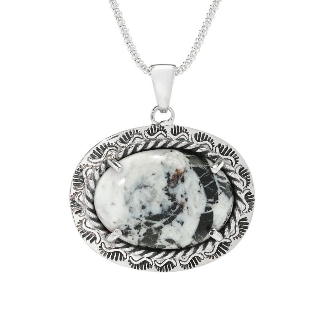 southwest-elements-sterling-silver-25x18mm-white-buffalo-east-west-necklace