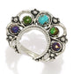 southwest-elements-sterling-silver-mohave-turquoise-squash-blossom-ring