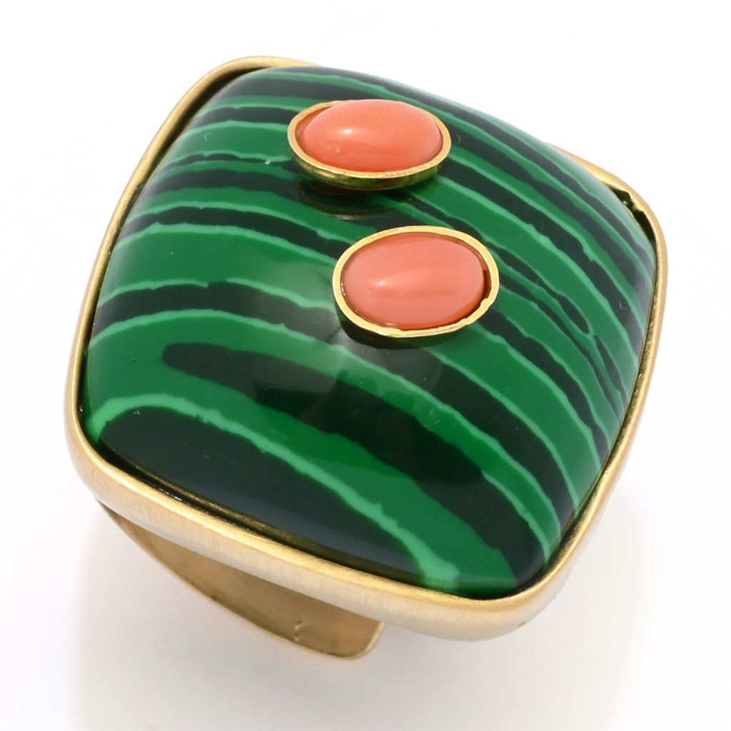 bello-italiano-18k-gold-plated-23mm-malachite-rose-coral-statement-ring