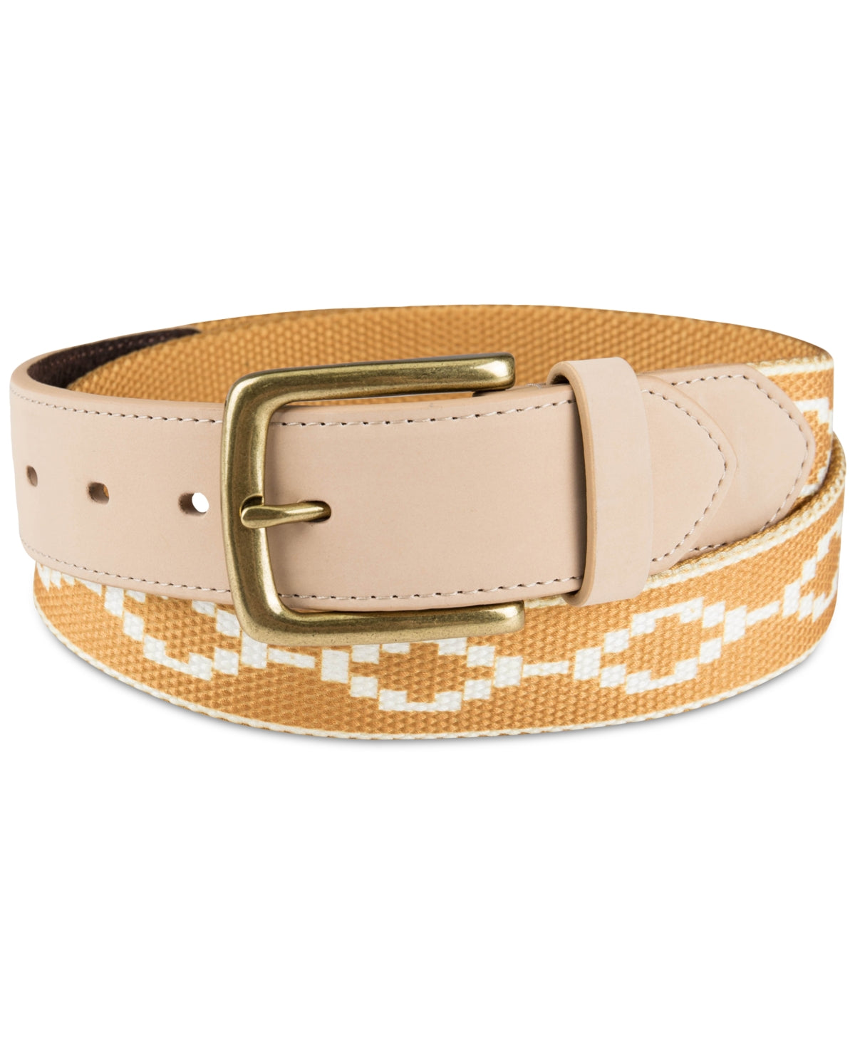 mens-yellow-faux-leather-printed-belt-regular-size