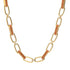 gaetano-viiello-18k-gold-plated-parigi-coral-simulated-diamond-paperclip-necklace