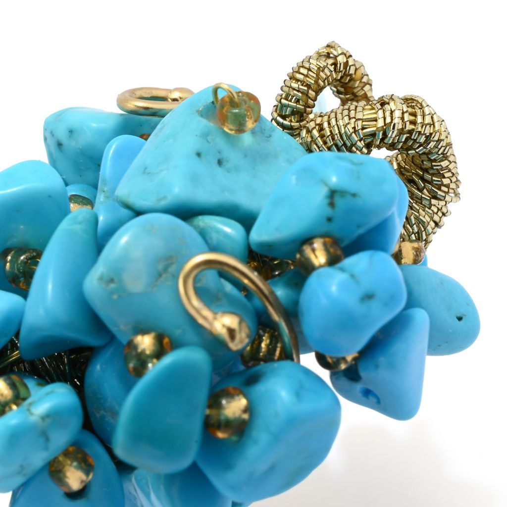 gaetano-vitiello-18k-gold-plated-uncinetto-turquoise-chip-cluster-ring