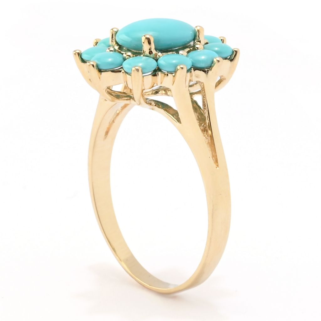 lali-jewels-14k-gold-polished-8x6mm-turquoise-w-turquoise-halo-ring