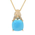 lali-jewels-14k-gold-polished-9mm-cushion-shape-turquoise-diamond-pendant