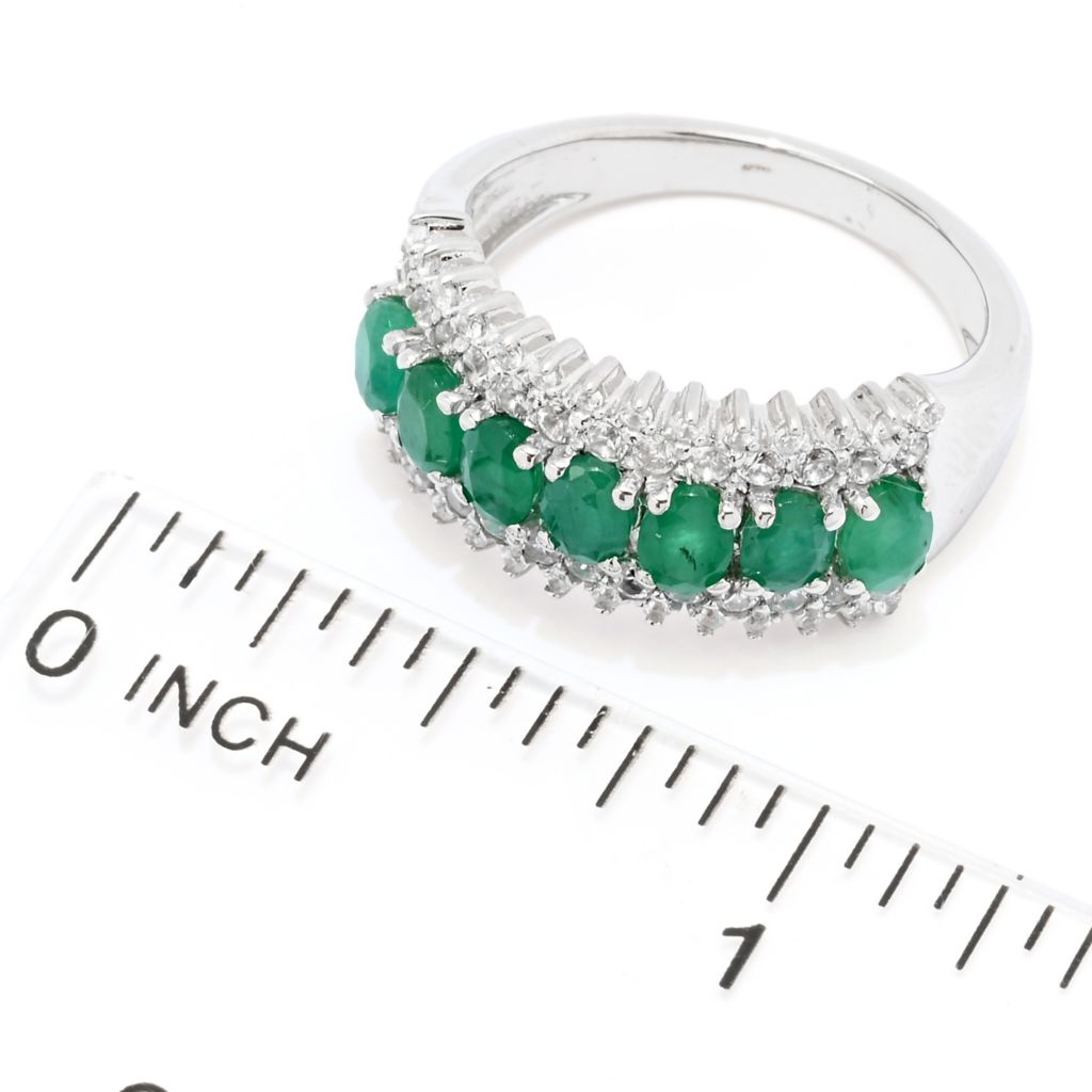 cocci-collection-platinum-plated-1-65ctw-brazilian-sakota-emerald-zircon-ring