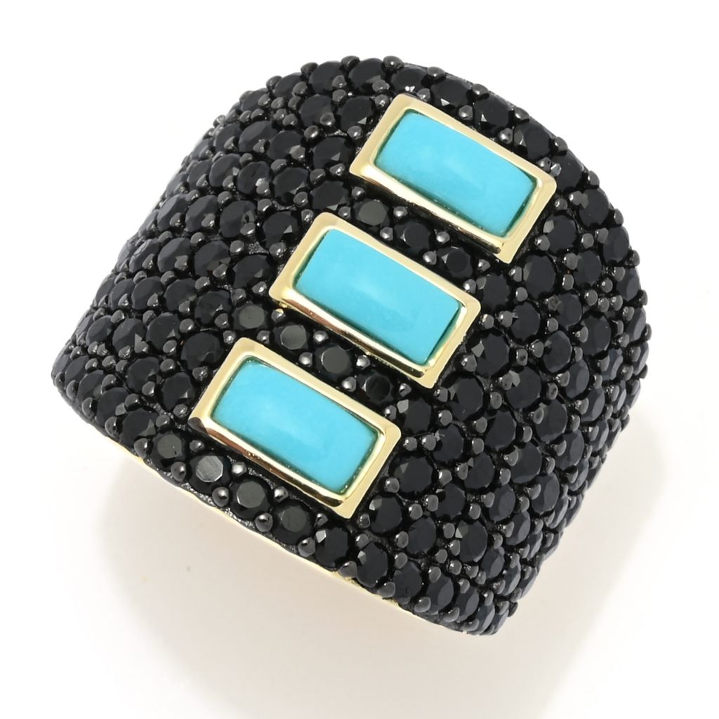 18k-gold-plated-sleeping-beauty-turquoise-black-spinel-ring