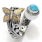artisan-silver-by-samuel-b-8x6mm-sleeping-beauty-turquoise-butterfly-ring