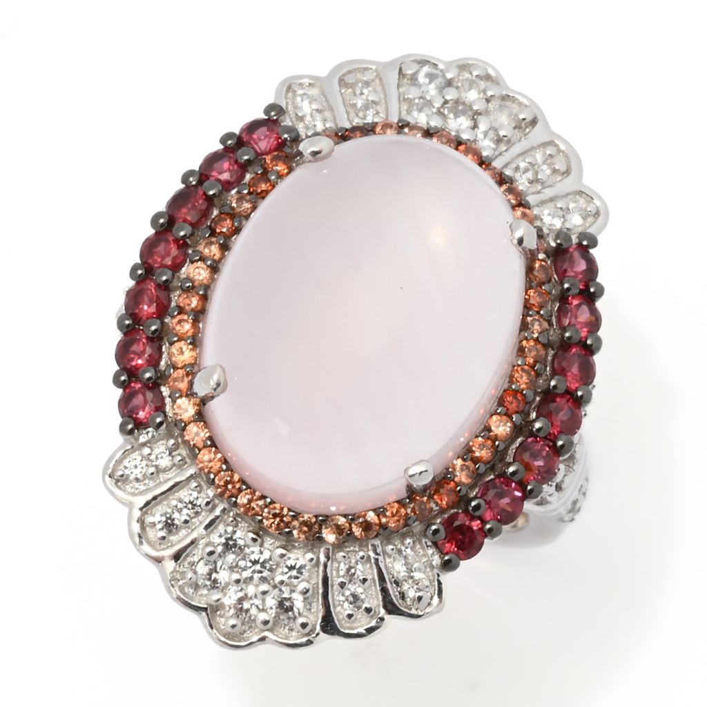 gem-treasures-16x12mm-rose-quartz-rhodolite-garnet-zircon-ring