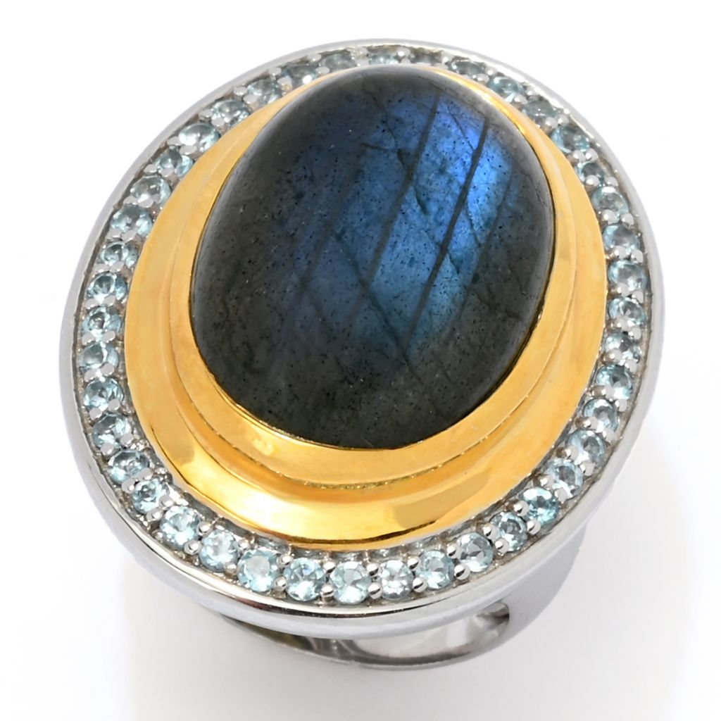 muse-18k-gold-accented-choice-of-18x13mm-opaque-faceted-gemstone-ring